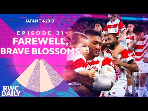 観客席から興奮をお届け！日本 v 南アフリカ / RWC Daily show