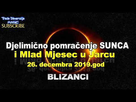 Video: Mladi mjesec u decembru 2019