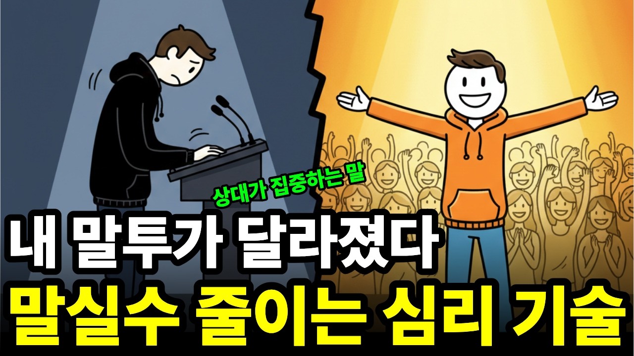 내 말투가 이렇게 달라졌다고? 자신감 폭발 노하우 공개