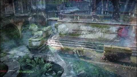 Uncharted 2: Long distance grenade throw