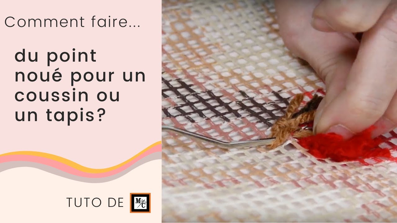 Crochet à Tapis Vintage Pingouin – Pour Réaliser Tapis Aux Points Noués