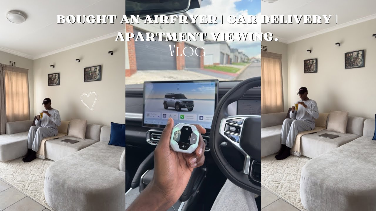 Купил аэрофритюрницу | Доставка на машине | Просмотр квартиры.