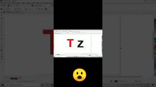 3D text effect 🔥 in Corel draw  || blend tool use || #shorts