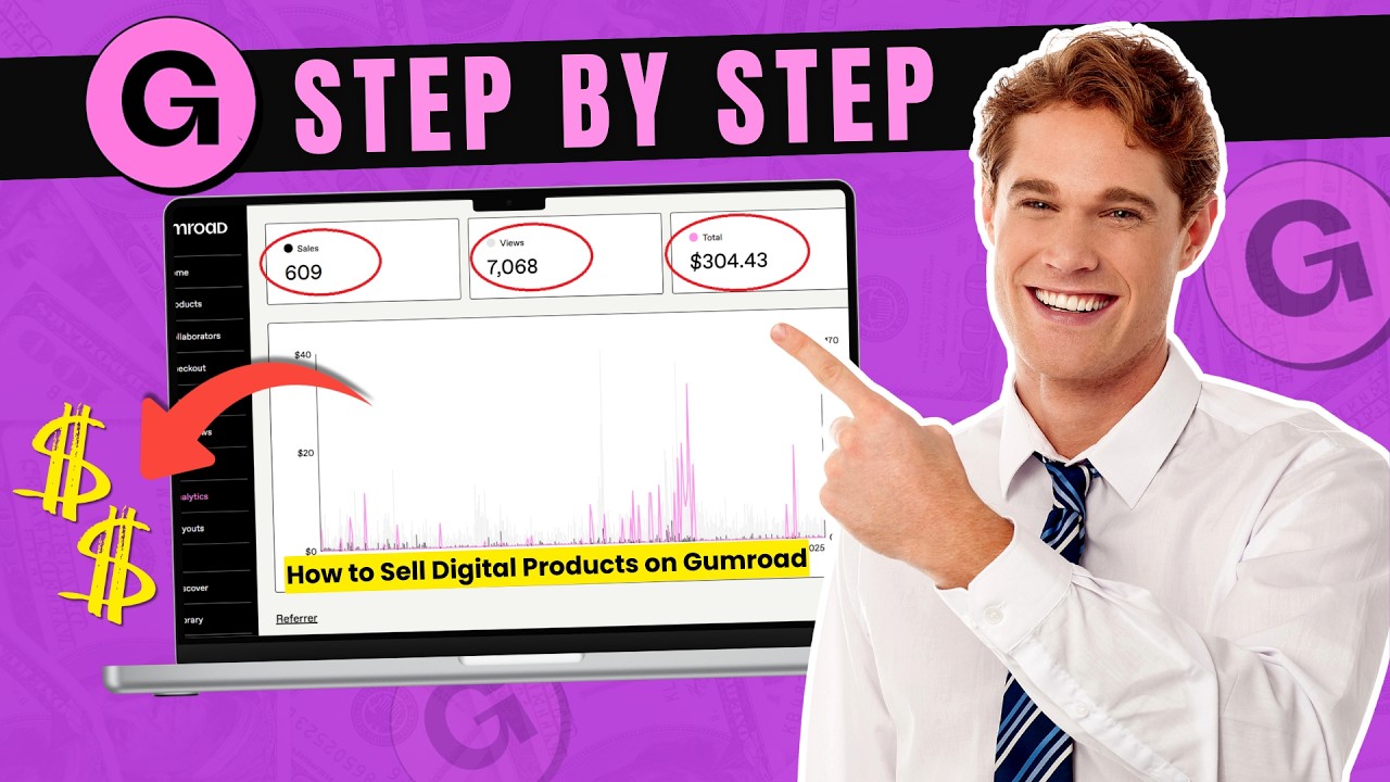How to Sell Digital Products on Gumroad (Step by Step Tutorial for ...