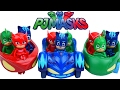 PJ Masks Vehicles Cat Car Gekko Mobile Owl Glider Take on Romeo Night Ninja Luna Girl Cars