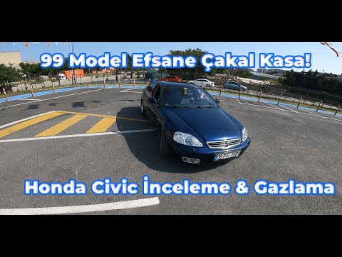 1999 Model Honda Civic 1 6 İ ES - Efsane Çakal Kasa Honda Civic İnceleme ve Gazlama!