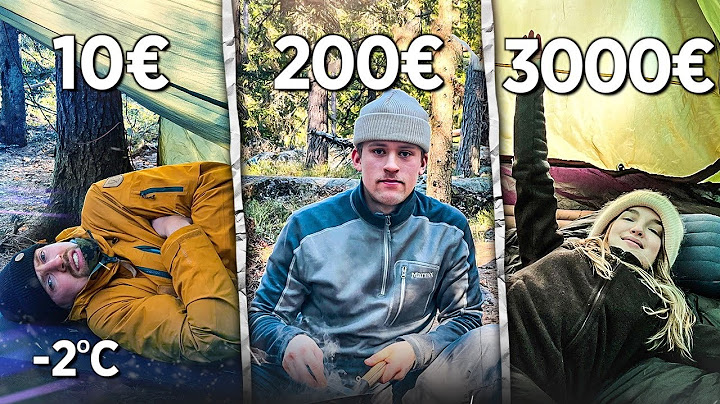 Yövyttiin metsässä 10€, 200€ ja 3000€ budjetilla