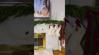 Decoracion Chimenea 🎄Navidad / Mantel Christmas Decor