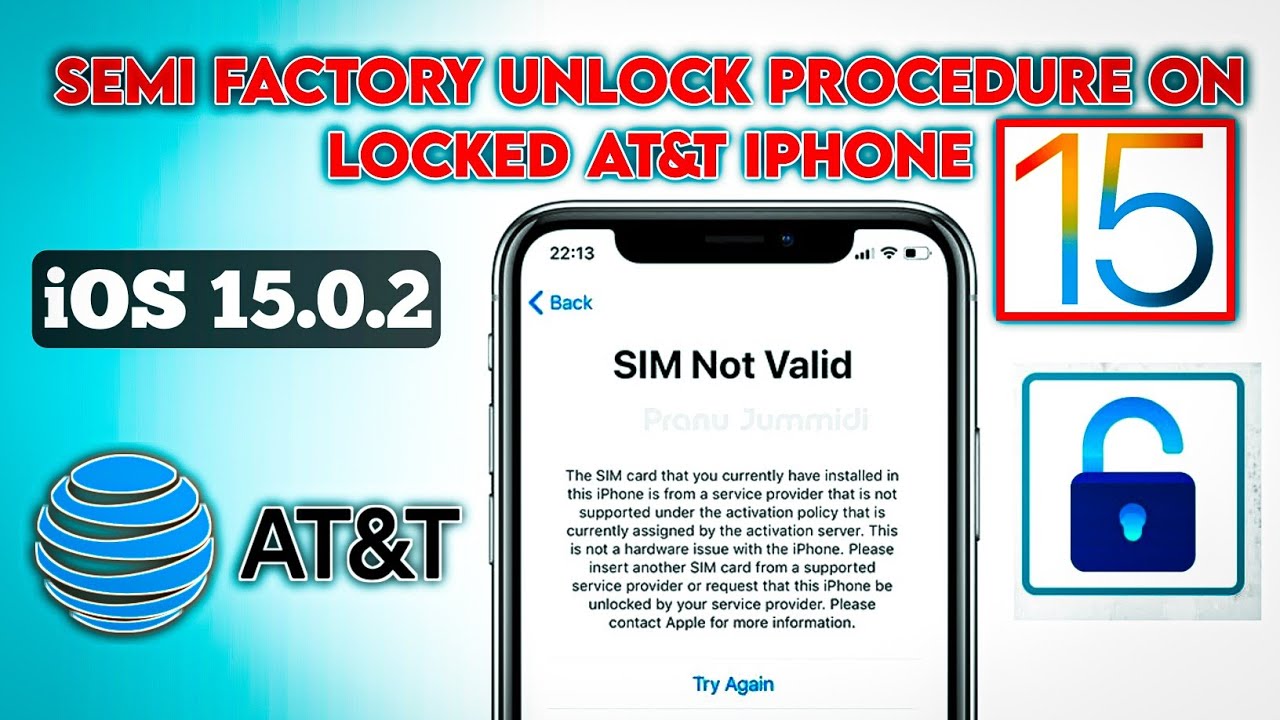 SEMI PREMIUM AT&T Factory Unlock Code Service for iPhone and Samsung devices 