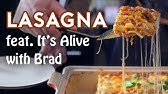 Garfield APPROVED!! Easy To Make Basic Homemade Lasagna Recipe - YouTube