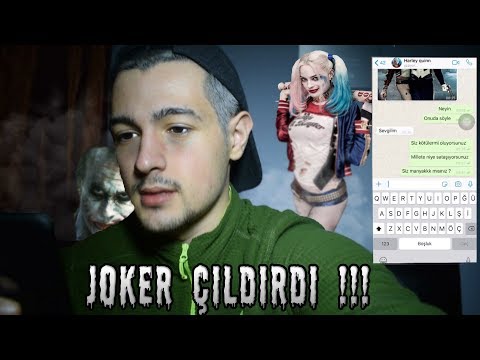 JOKERİN SEVGİLİSİ İLE WHATSAPP 'DAN KONUŞTUM !! (Joker Çıldırdı 😱)