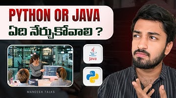 Python vs Java | Which is better for future in Telugu