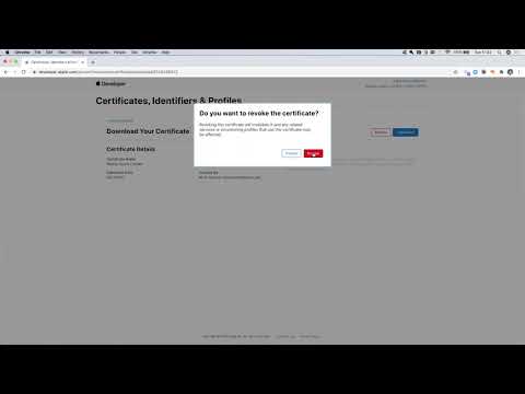 Video: Kaip Atšaukti Sertifikatą