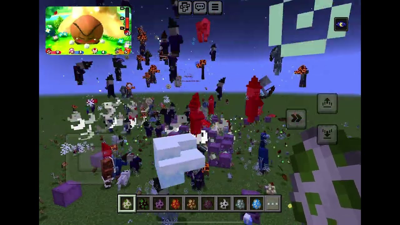 Big Fight with Evolution of Boss Outrages in Mario Party Games