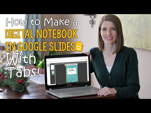 How to Make a Digital Notebook in Google Slides with Tabs | Edtech Made Easy