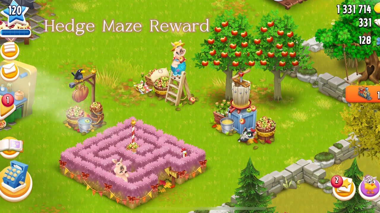 Flower Exchange for Hedge Maze 🌳 & Apple Sign 🍎 | Hay Day Event Rewards 2025