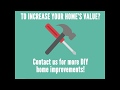 [Annapolis MD]  5 simple DIY upgrades that add real value to your home