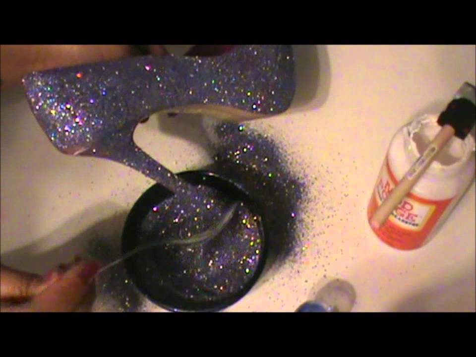 DIY Christian Louboutin glitter pumps! Tutorial / Create / Enjoy