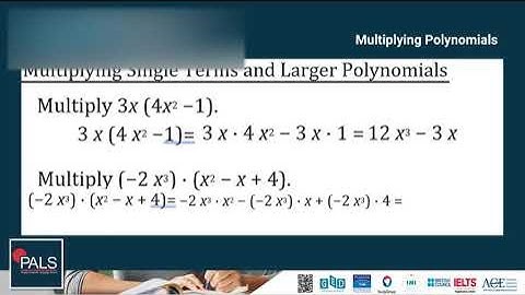Free GED Course Lesson 6 | Multiplying Polynomials