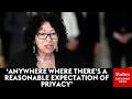 'It'll Follow You Just About Anywhere': Sonia Sotomayor Sounds The Alarm On Phone Location Tracking