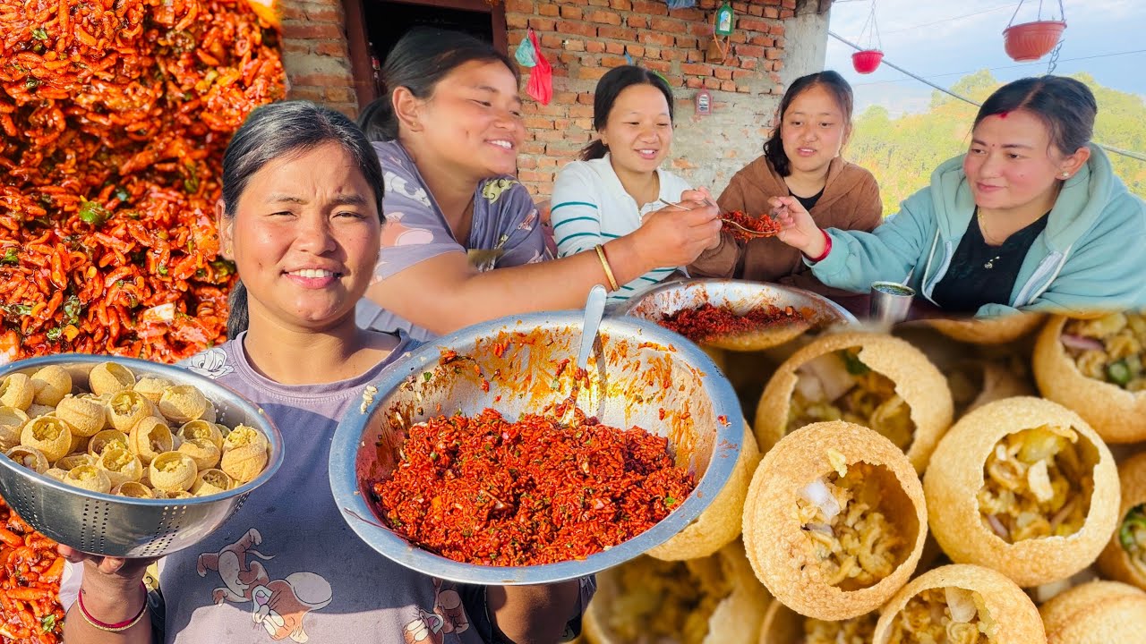 Chatpate ani panipuri snagi jethaniko kurale man kasto banayo.congratulations#siruthapamagar#vlog