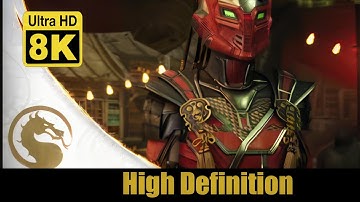 Mortal Kombat 1: Khaos Reigns  Sektor Gameplay Trailer 8k (Remastered with Neural Network AI)