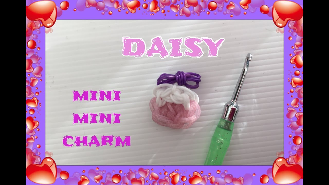 Fun Fun Loom Daisy Mini Charm ファンルーム デイジー Youtube