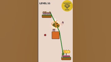 Rope Rescue - Level 33 | #shorts #ytshorts #shortvideo #puzzle #games #youtubeshorts #reels #gaming