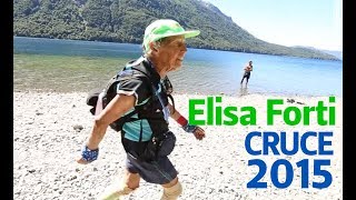 Elisa Forti en el Cruce Columbia 2015