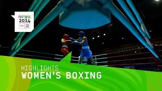 Women's Boxing Bronze Medal Matches - Highlights | Nanjing 2014 Youth Olympic Games