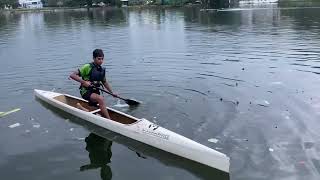 Canoe sprint balance training lower lake bhopal