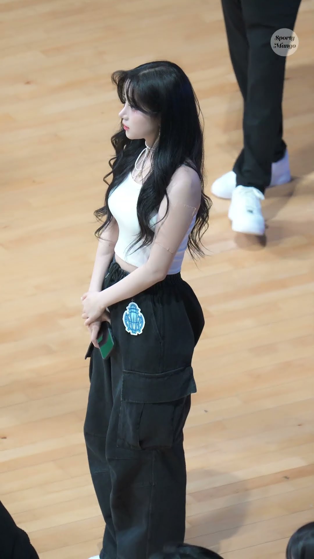 다소 긴장한 모습도 예쁜 이주은 치어리더