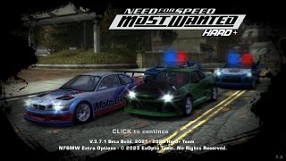 Nfs Most Wanted Hard Mod  Getting A Beat By Cops