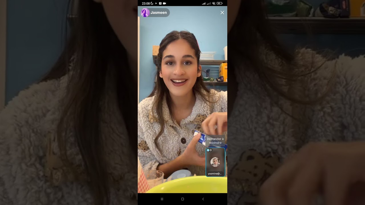 لايف ياسمين part 1 ☺️😊