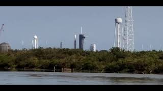 Falcon 9 at the launch pad June 25, 2020