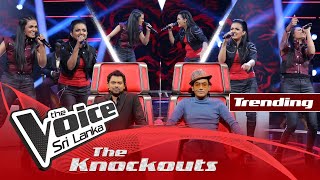 Video thumbnail of "Tiney & Nawanjana | Sriya Manamath (ශ්‍රියා මනමත්වී) | The Knockouts | The Voice Sri Lanka"