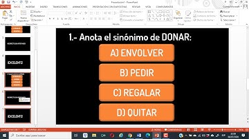 COMO ELABORAR EVALUACIONES INTERACTIVAS EN POWER POINT PARA APLICAR EN LAS CLASES VIRTUALES
