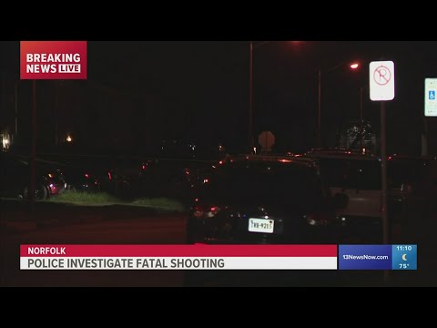 Police investigate fatal shooting on Bonnot Drive in Norfolk - YouTube