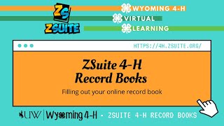 ZSUITE 4-H record books