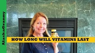 How Long Do Vitamins Last In Prepper Stockpile- How To Store Vitamins Long Term
