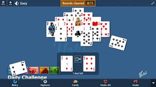 Microsoft Solitaire Collection - Pyramid | Daily Challenge June 21st 2021