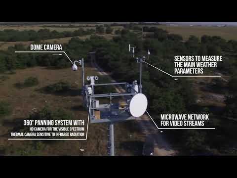 CAE | Wildfire monitoring and early warning system