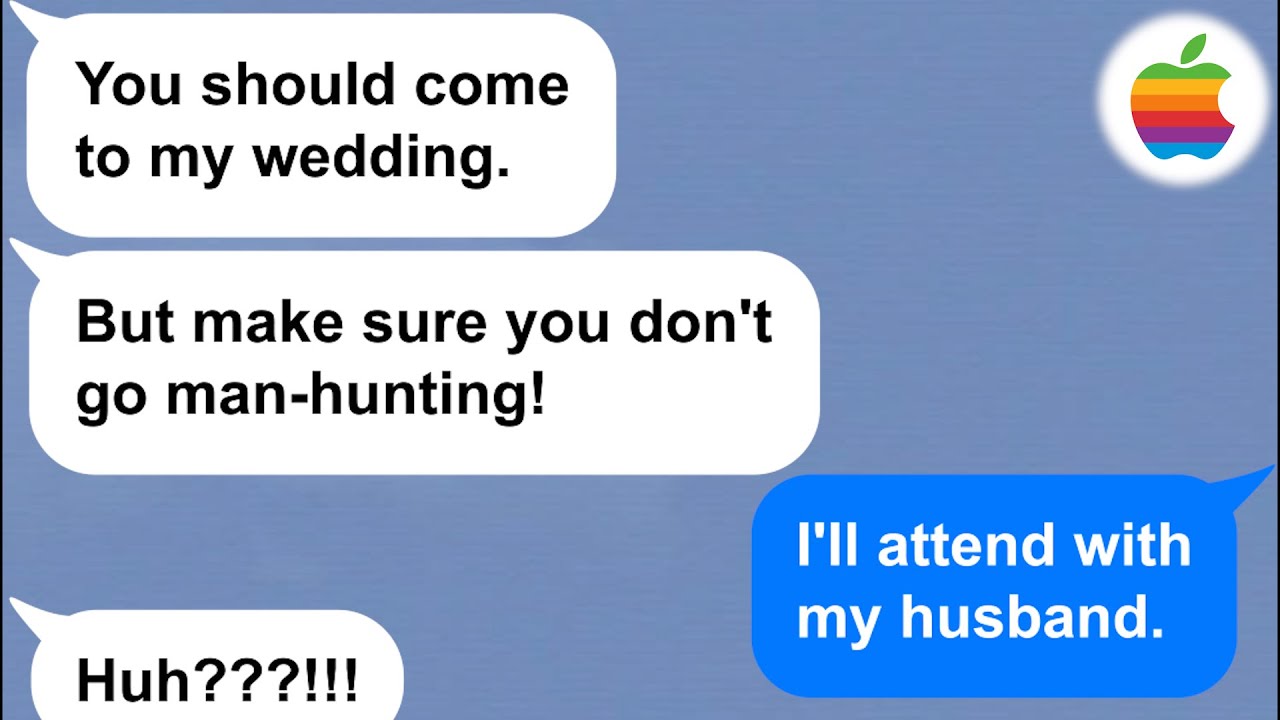 【Apple】Tramp steals my fiance and has the nerve to invite me to her wedding. RSVP, YES PLUS 1, YES.