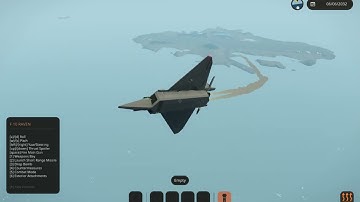 Narrowly dodging a SAM (Stormworks Search and Destroy)