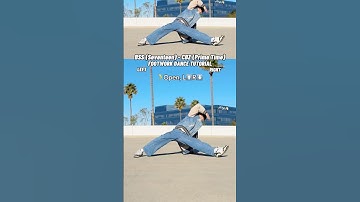 BSS (Seventeen) - ‘CBZ (Prime Time)’ FOOTWORK DANCE TUTORIAL MIRRORED #kpoptutorial