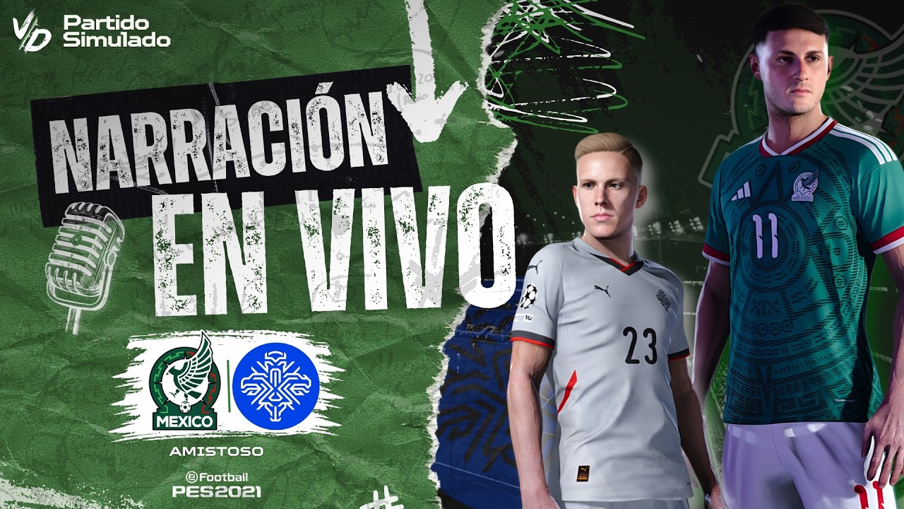 🔴 MEXICO VS ISLANDIA EN VIVO / AMISTOSO MUNDIAL 2026