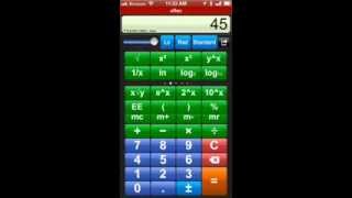 IOS Accessible App Spotlight - Talking Scientific Calculator screenshot 2