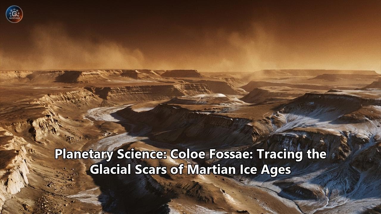 Planetary Science: Coloe Fossae: Tracing the Glacial Scars of Martian ...