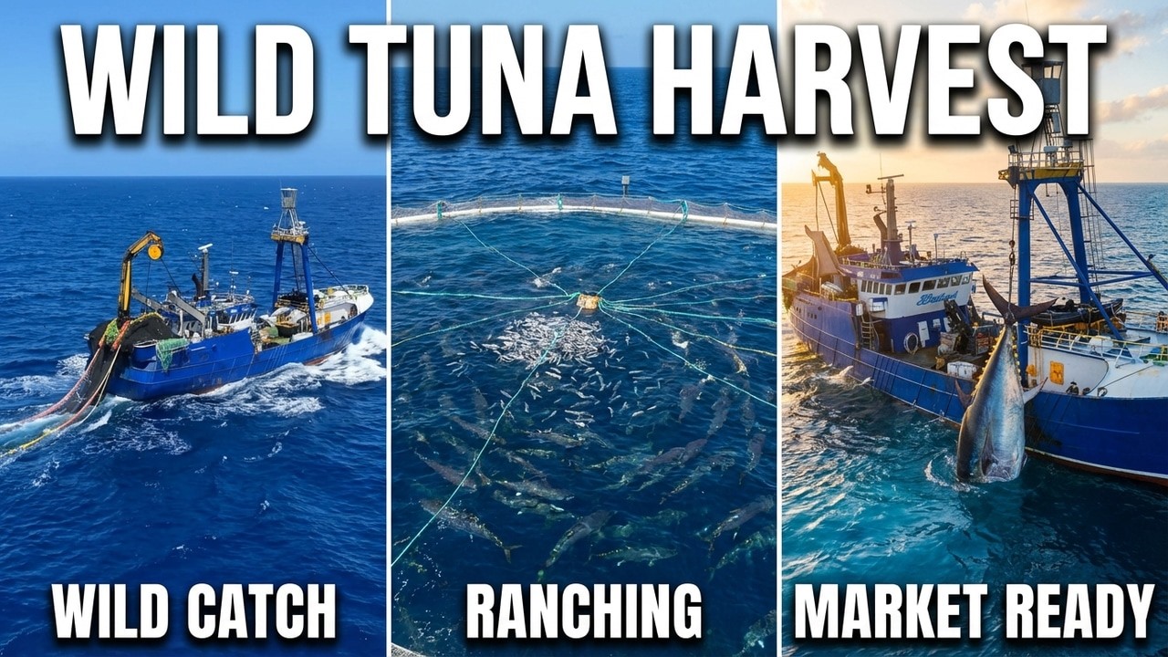 Raw Unedited: Port Lincoln's Wild Tuna Harvest Exposed