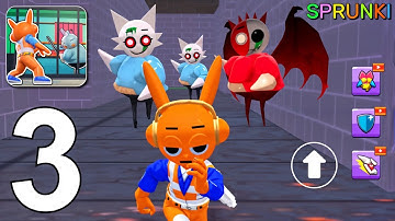 Prison Breakout: Sprunk Escape - Gameplay Walkthrough Part 3 - Sprunki Prison Escape (Android, iOS)